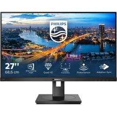 Philips B Line 275B1 27" 2K Display Monitor - Stunning 2560 x 1440 Resolution, Versatile DVI/HDMI/DisplayPort, 75Hz Refresh Rate